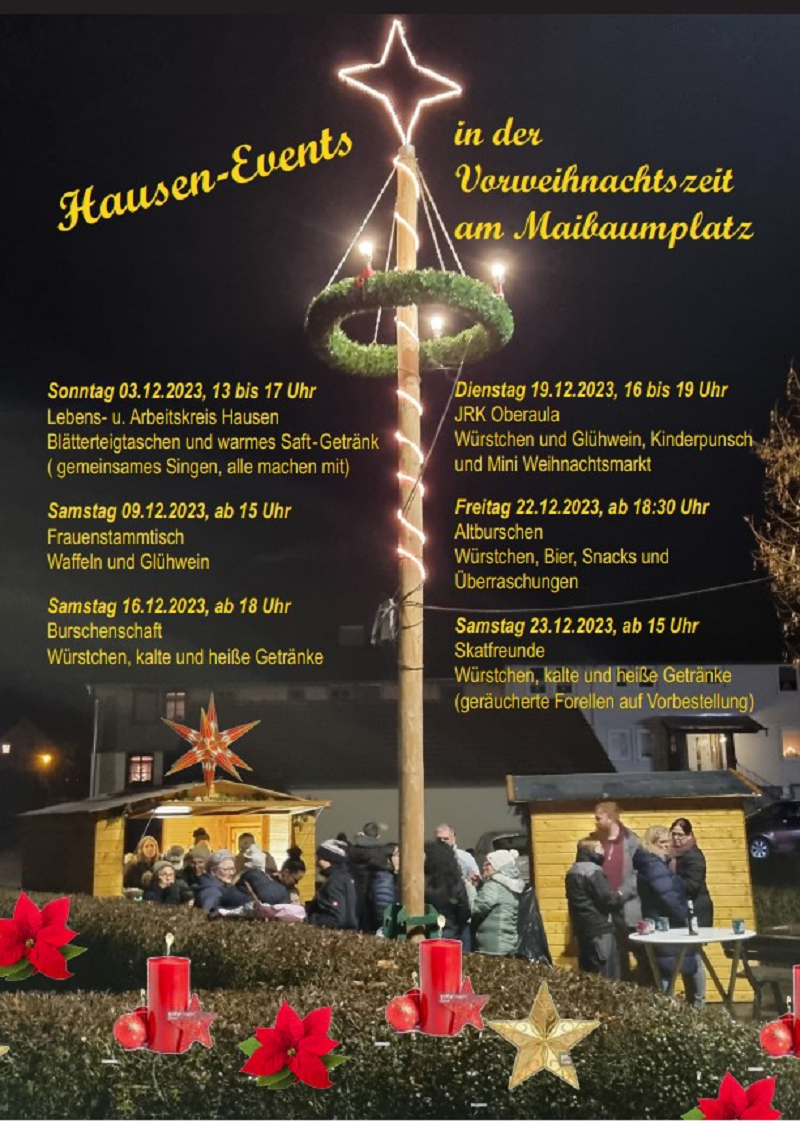Hausen-Events 2023 @ Maibaumplatz